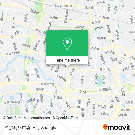 金沙商务广场-正门 map