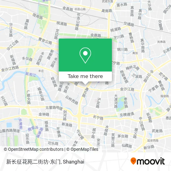 新长征花苑二街坊-东门 map