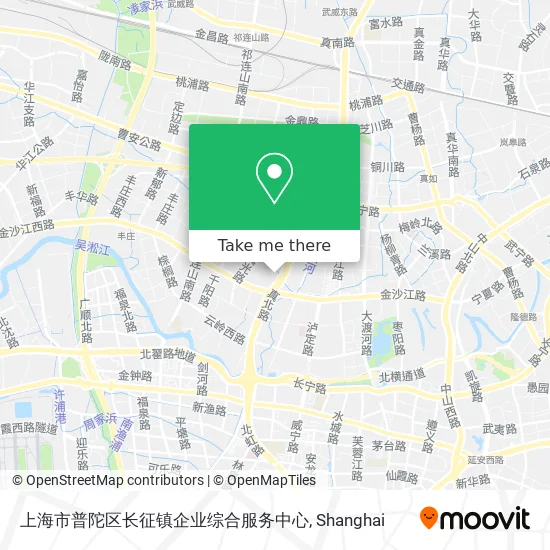 上海市普陀区长征镇企业综合服务中心 map