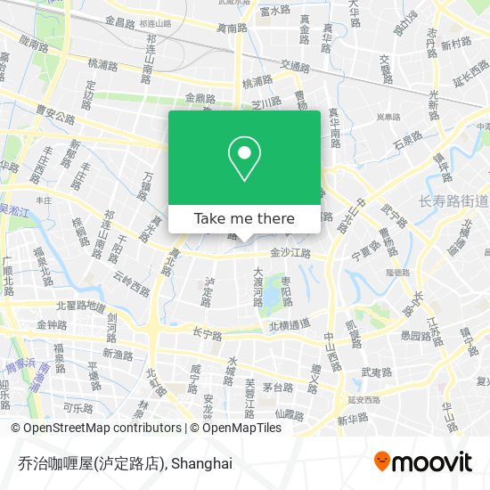 乔治咖喱屋(泸定路店) map