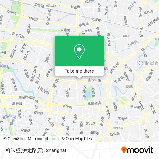 鲜味堡(泸定路店) map