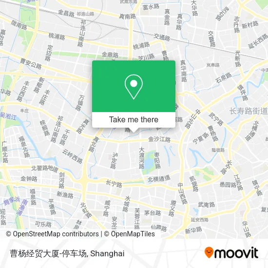 曹杨经贸大厦-停车场 map