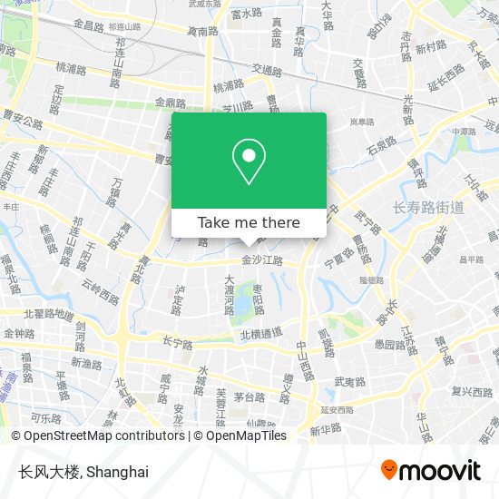 长风大楼 map