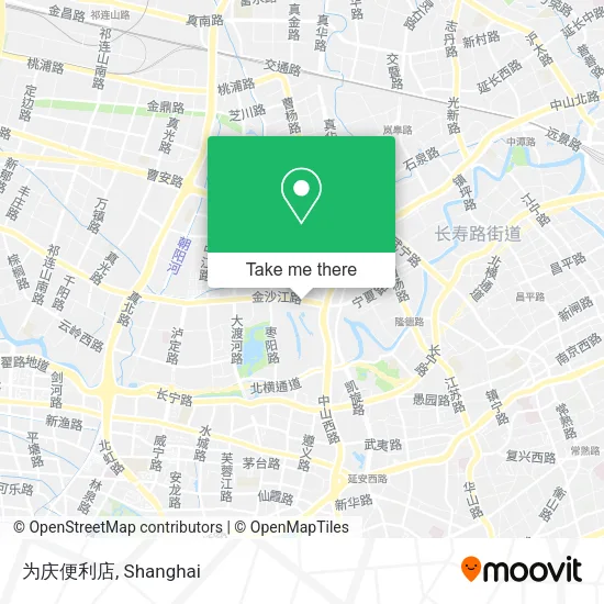 为庆便利店 map