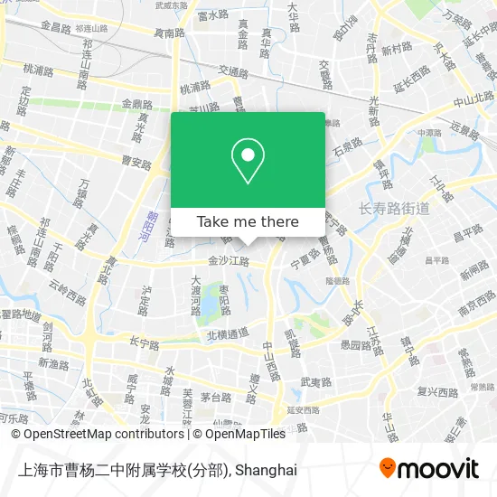 上海市曹杨二中附属学校(分部) map