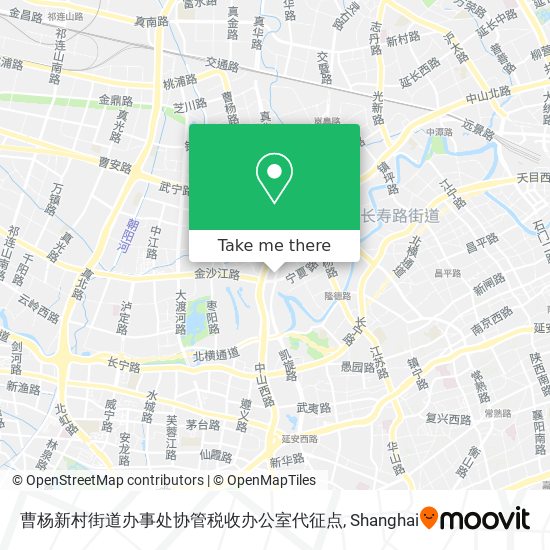 曹杨新村街道办事处协管税收办公室代征点 map