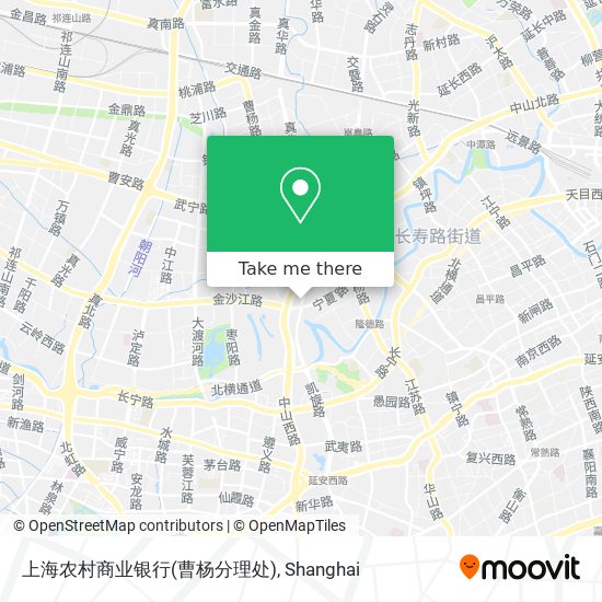 上海农村商业银行(曹杨分理处) map