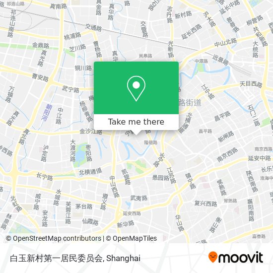 白玉新村第一居民委员会 map