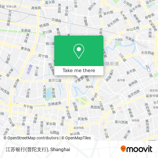 江苏银行(普陀支行) map