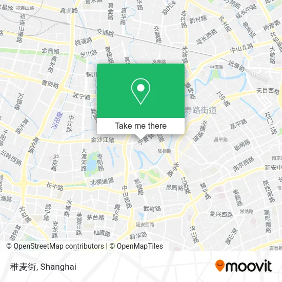 稚麦街 map