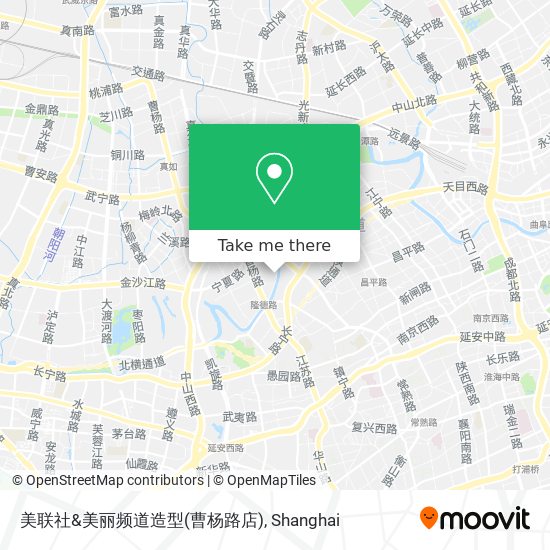 美联社&美丽频道造型(曹杨路店) map