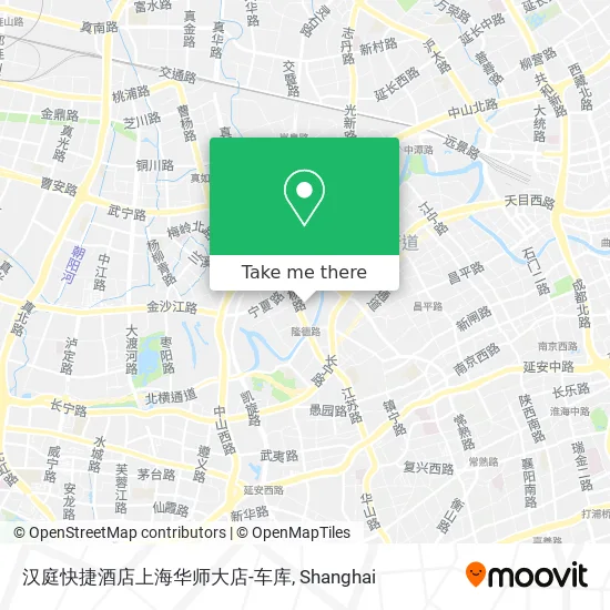 汉庭快捷酒店上海华师大店-车库 map