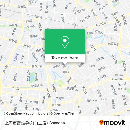 上海市普雄学校(白玉路) map