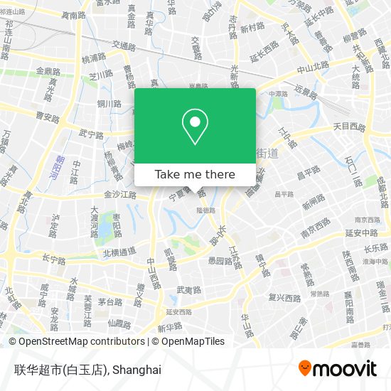 联华超市(白玉店) map