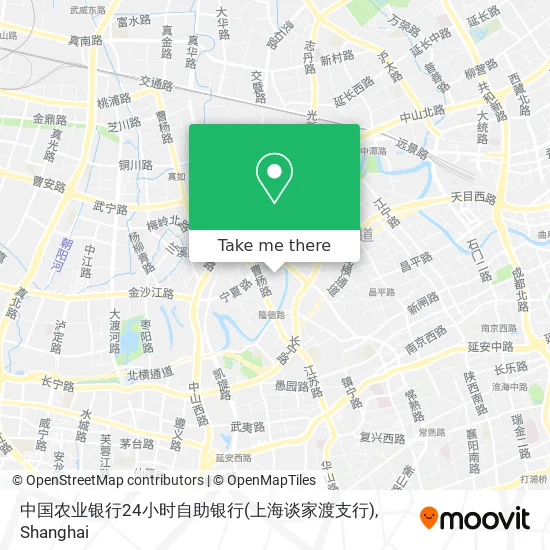 中国农业银行24小时自助银行(上海谈家渡支行) map