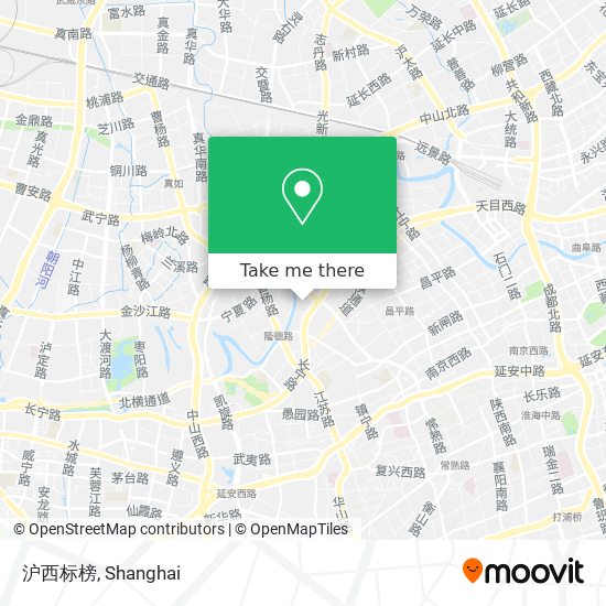 沪西标榜 map