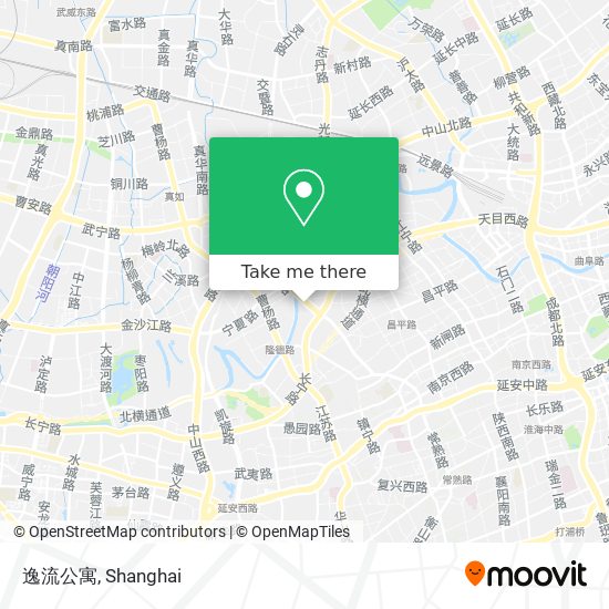 逸流公寓 map