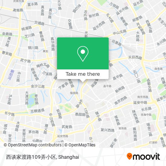 西谈家渡路109弄小区 map