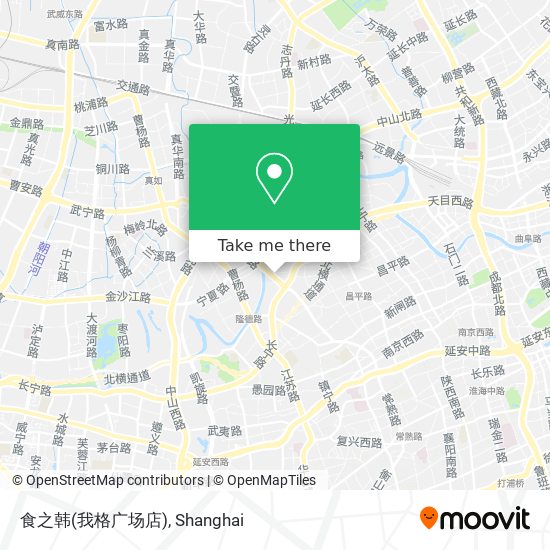 食之韩(我格广场店) map