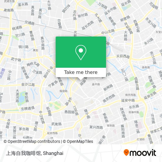上海自我咖啡馆 map
