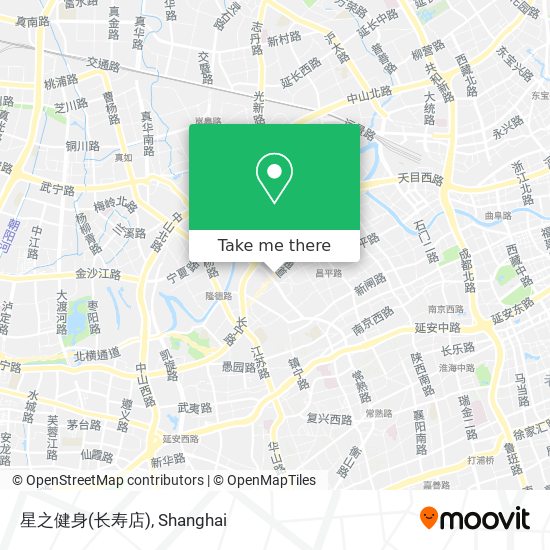 星之健身(长寿店) map