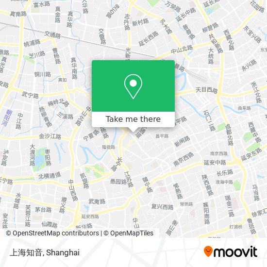 上海知音 map