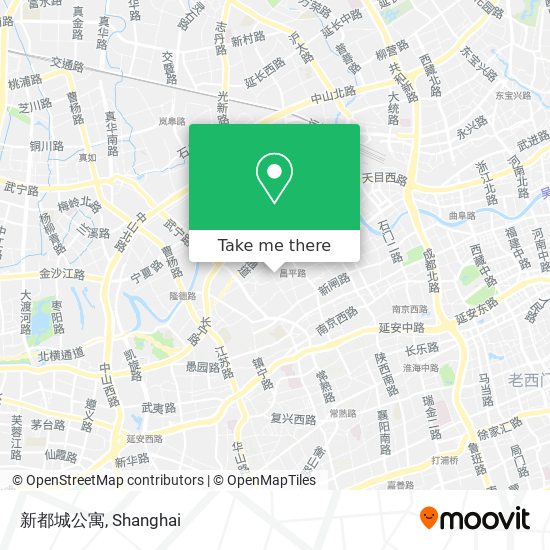 新都城公寓 map