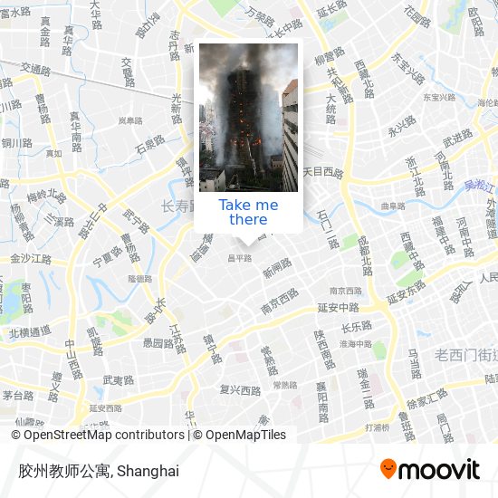 胶州教师公寓 map