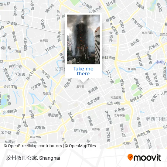 胶州教师公寓 map