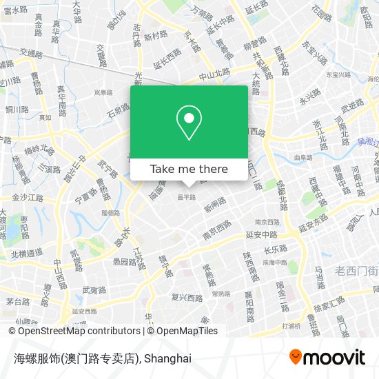 海螺服饰(澳门路专卖店) map