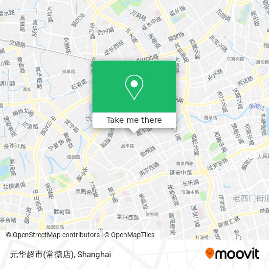 元华超市(常德店) map