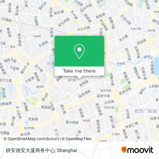 静安德安大厦商务中心 map