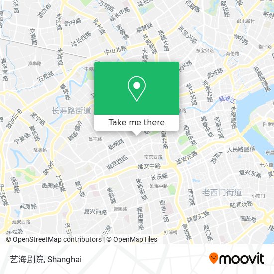 艺海剧院 map