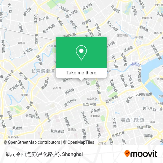 凯司令西点房(昌化路店) map
