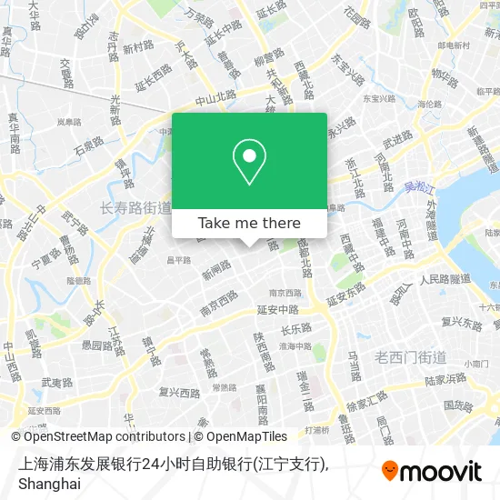 上海浦东发展银行24小时自助银行(江宁支行) map