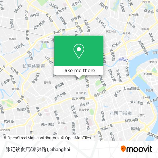 张记饮食店(泰兴路) map