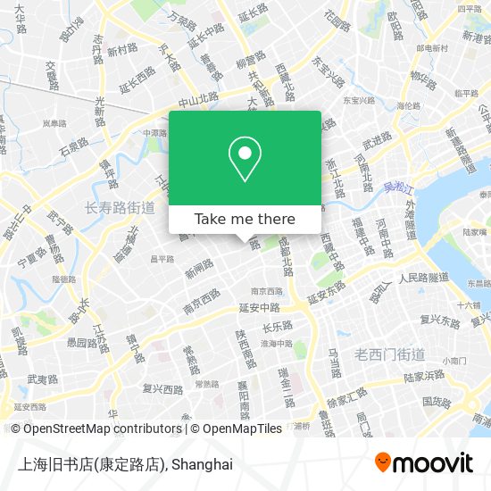 上海旧书店(康定路店) map