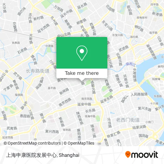 上海申康医院发展中心 map