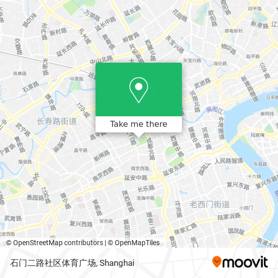 石门二路社区体育广场 map