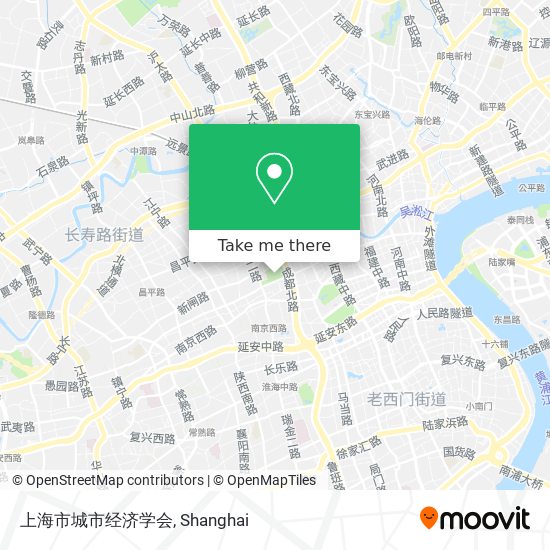 上海市城市经济学会 map