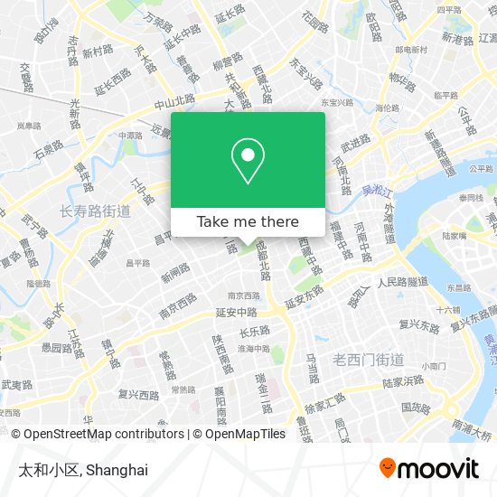 太和小区 map