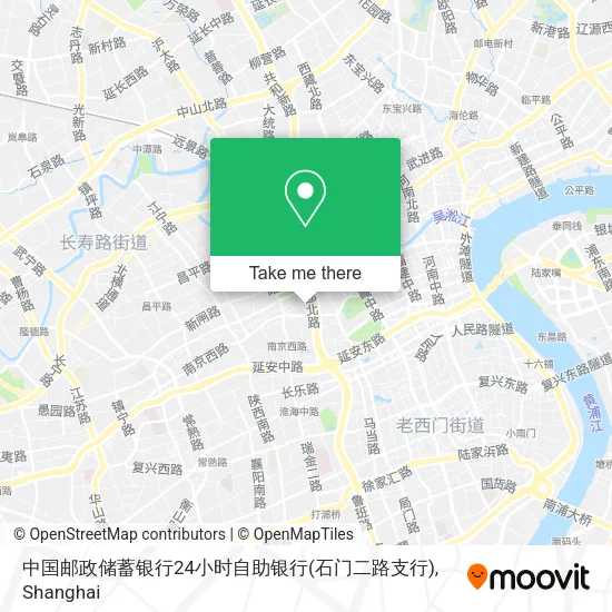中国邮政储蓄银行24小时自助银行(石门二路支行) map