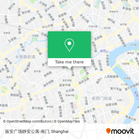 振安广场静安公寓-南门 map