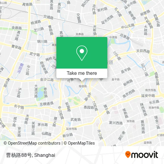曹杨路88号 map