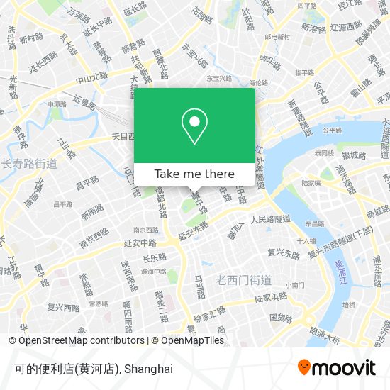 可的便利店(黄河店) map