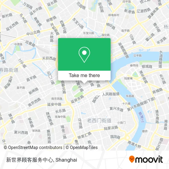 新世界顾客服务中心 map