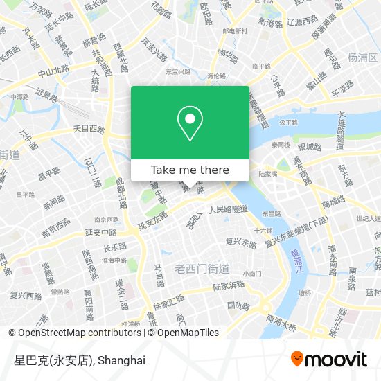 星巴克(永安店) map