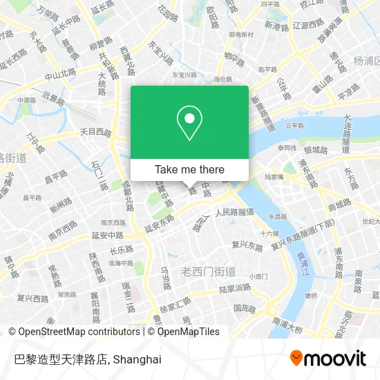 巴黎造型天津路店 map
