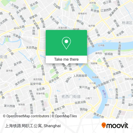 上海铁路局职工公寓 map