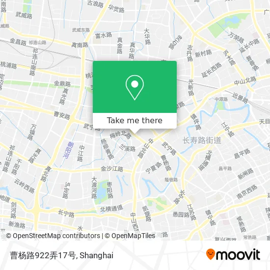 曹杨路922弄17号 map